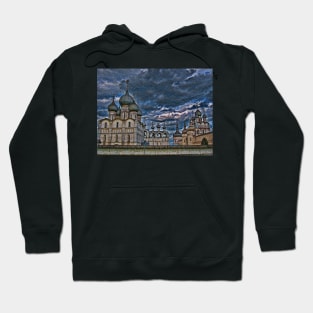 The Kremlin and The Cathedral. Rostov Velikiy. Russia. Hoodie